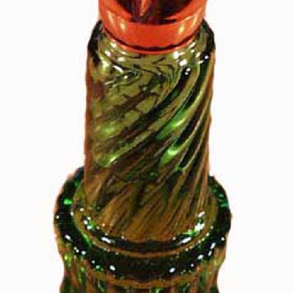 AVON VINTAGE COLOGNE 1977, CHRISTMAS CANDLE DECANTER, 2/3 FULL OF ORIGINAL
